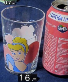 VASO PRINCESAS CINDERELLA